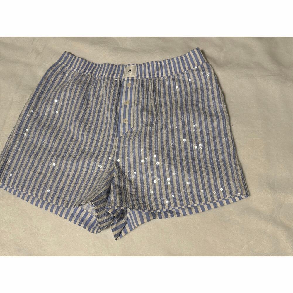 The Wren Boxer Shorts by Anthropologie: Sequin Edition-small - Picture 2 of 4